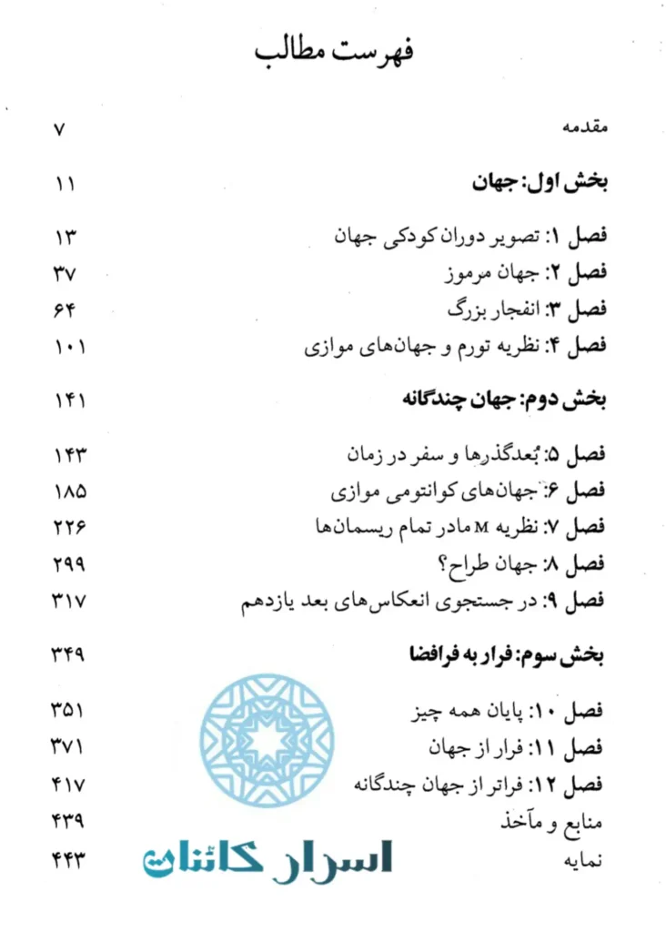 دانلود کتاب جهانهای موازی | سفری به آفرینش، ابعاد بالاتر و آینده جهان
