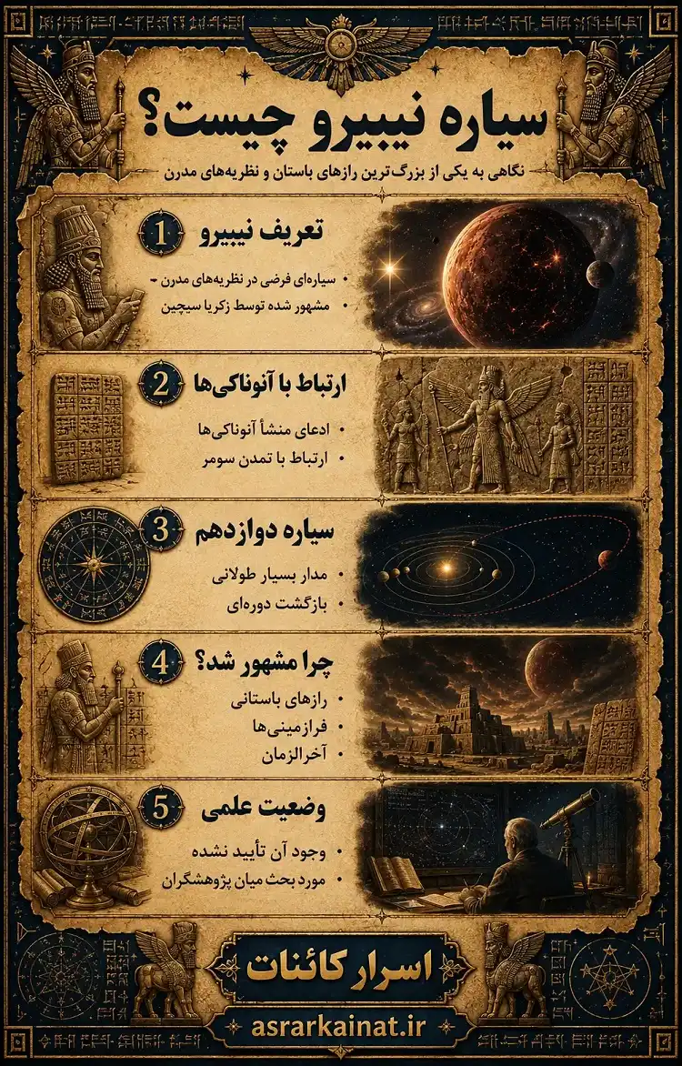 سیاره نیبیرو چیست؟ بررسی کامل نظریه سیاره مرموز
