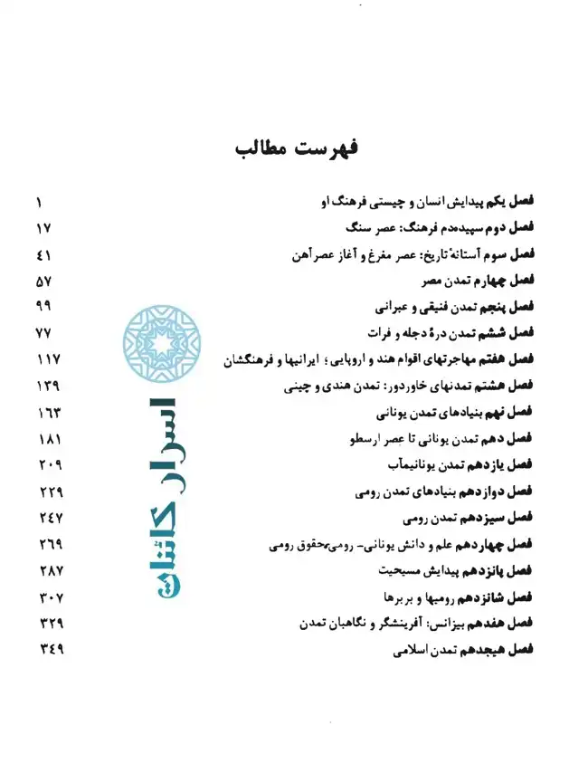 دانلود کتاب تاریخ تمدن | دو جلد کامل